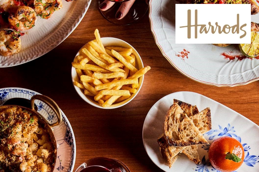 Three Course Indulgent Dining Experience with Cocktails for Two at The Grill on Fifth, Harrods
