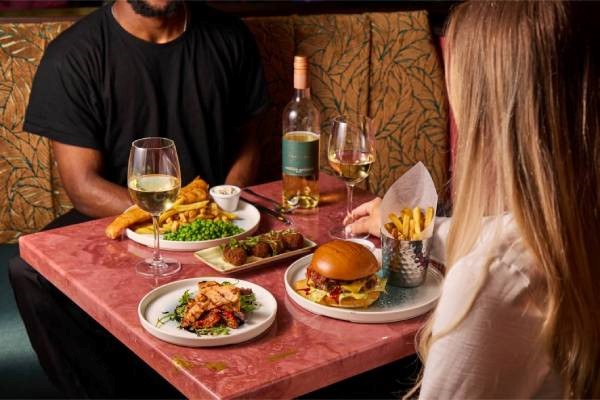 Three Course Meal and a Drink for Two at Slug & Lettuce