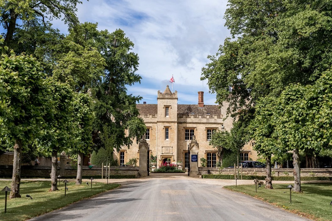 Three Course Meal with a Bottle of Wine for Two at Weston Manor Hotel