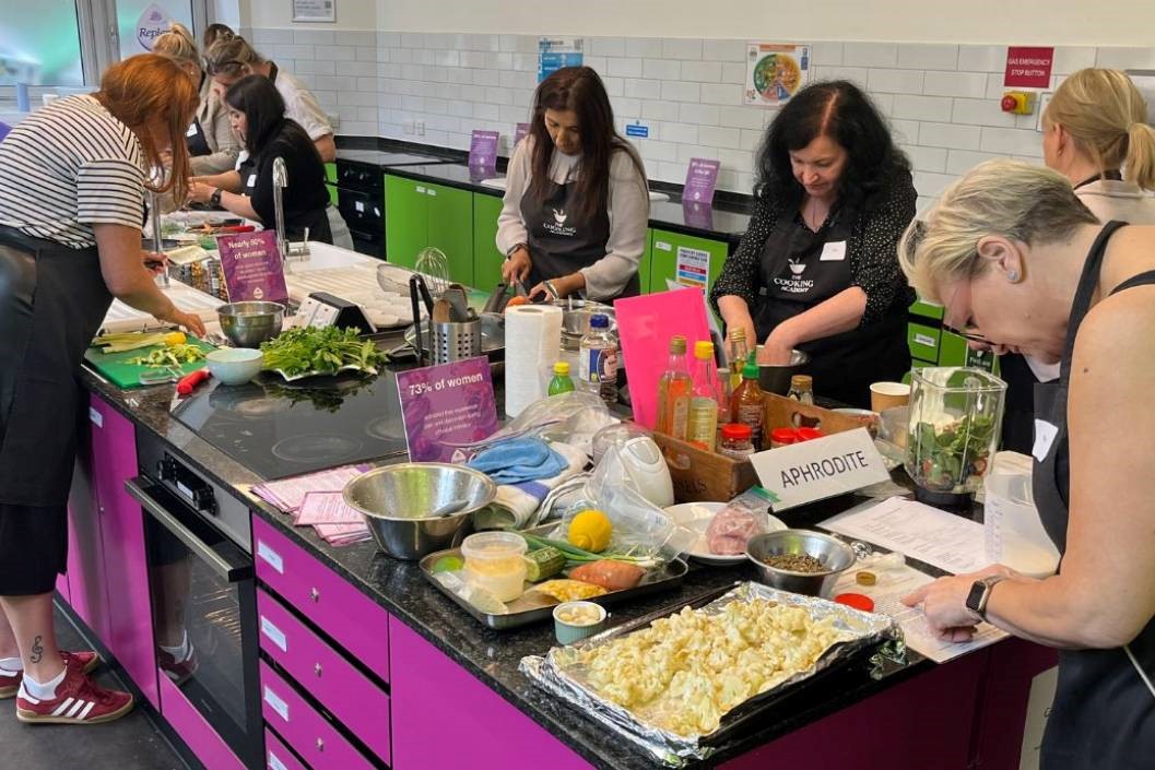 Women's Menopause Cookery Class For One At The Cooking Academy