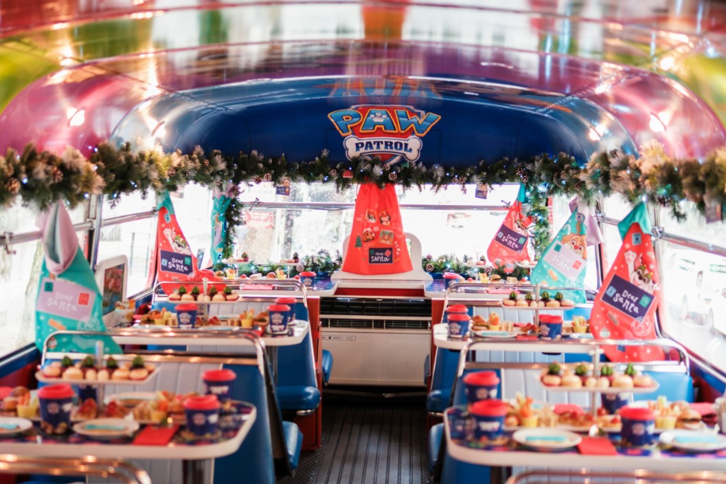 PAW Patrol Afternoon Tea Bus Tour for Two Adults and Two Children with Brigit's Bakery