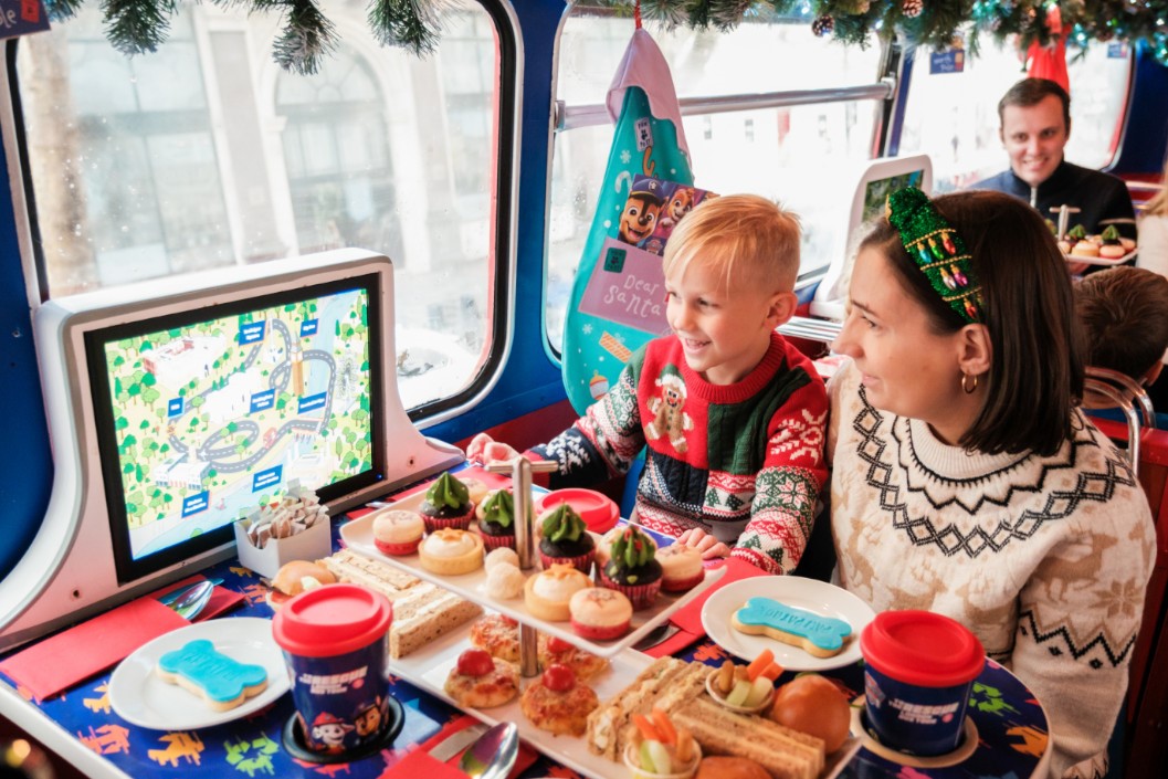 Red Paw Patrol Afternoon Tea Bus Tour For One Adult And One Child With Brigit's Bakery