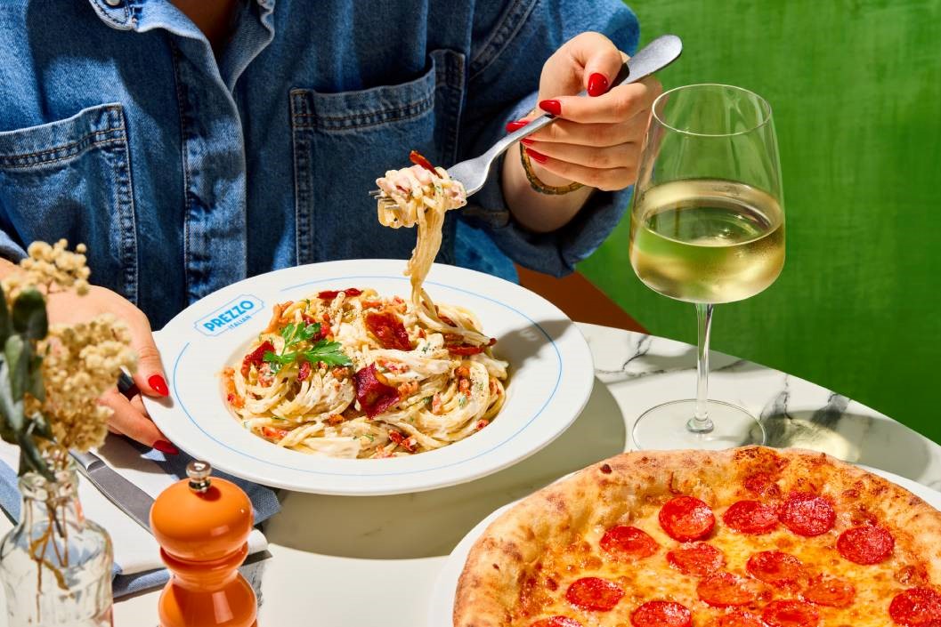 Two Course Meal for Two Adults and Three Children at Prezzo Italian