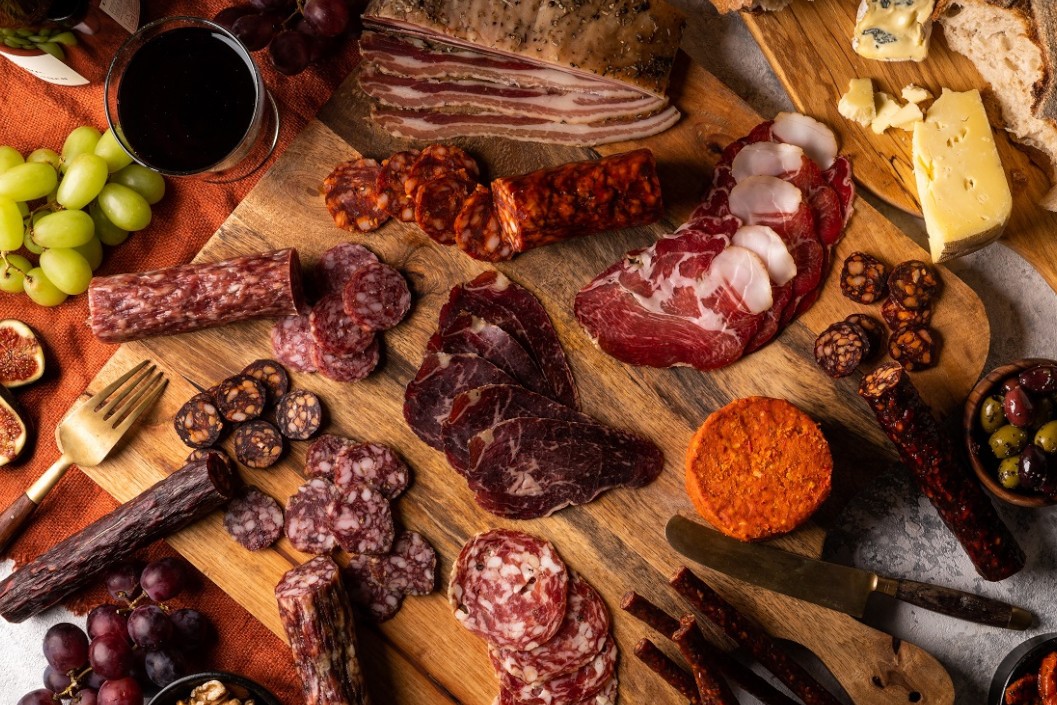 Pink Six Month Large Charcuterie Subscription From The Real Cure Charcuterie