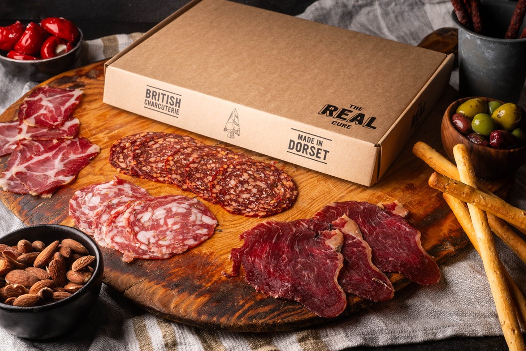 Pink Three Month Large Charcuterie Subscription From The Real Cure Charcuterie
