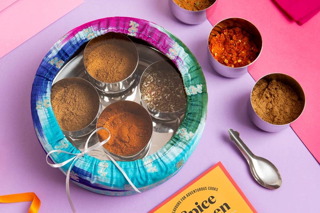90 Minute Virtual Global Spice Tasting Class and World Spice Tin for One with Spice Kitchen