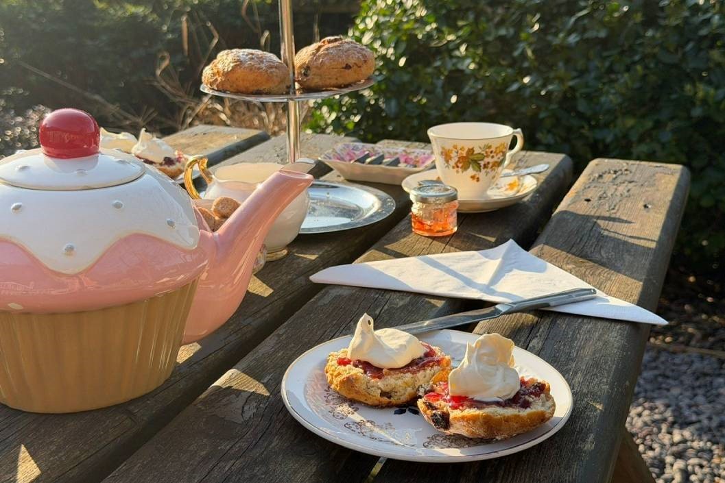 Cream Tea For Two At The Royal Lodge