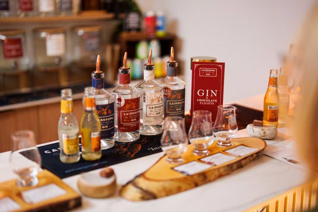 Cairngorm Gin and Chocolate Tasting Experience for Two