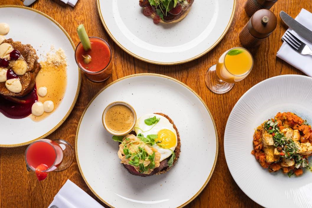 Brunch and Cocktail for Two at Manchester Marriott Victoria & Albert Hotel