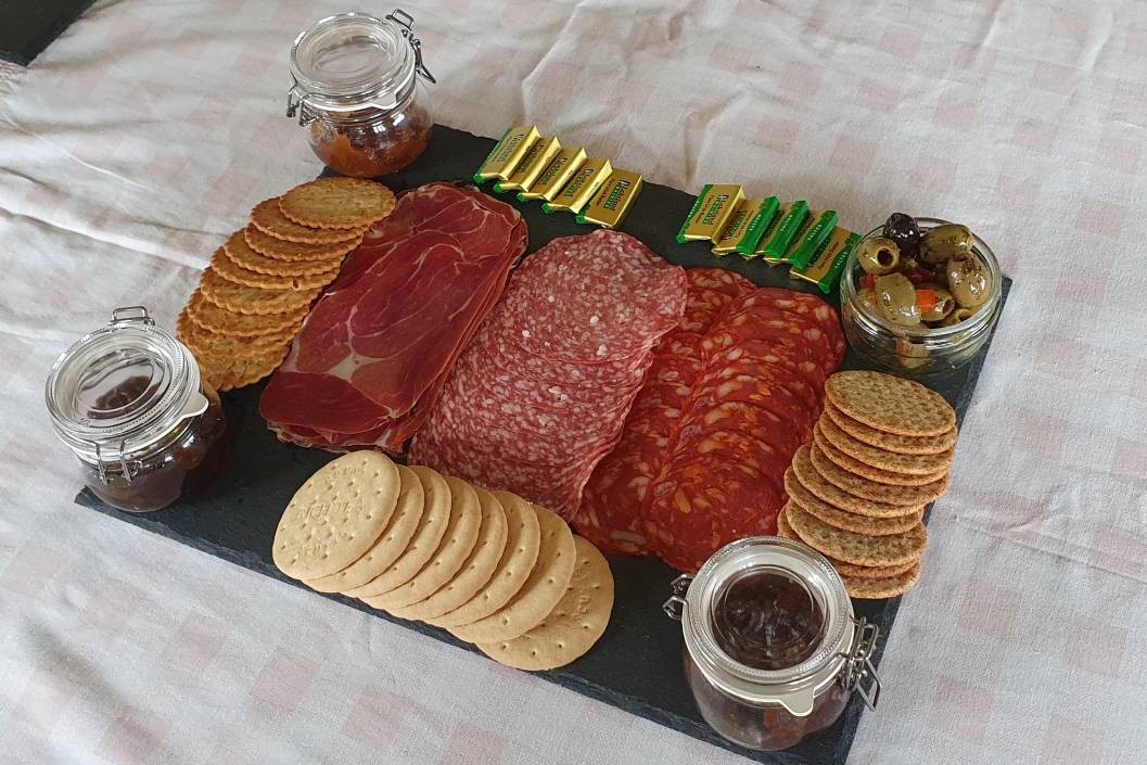 Wine Tour and Tasting with Cheese Charcuterie Board for Four at Warehorne Vineyard