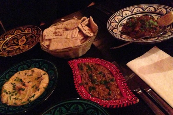 Three Course Meal and a Glass of Prosecco for Two at Azou Restaurant