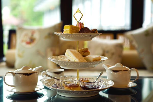 Cream Afternoon Tea For Two At Bournemouth West Cliff Hotel