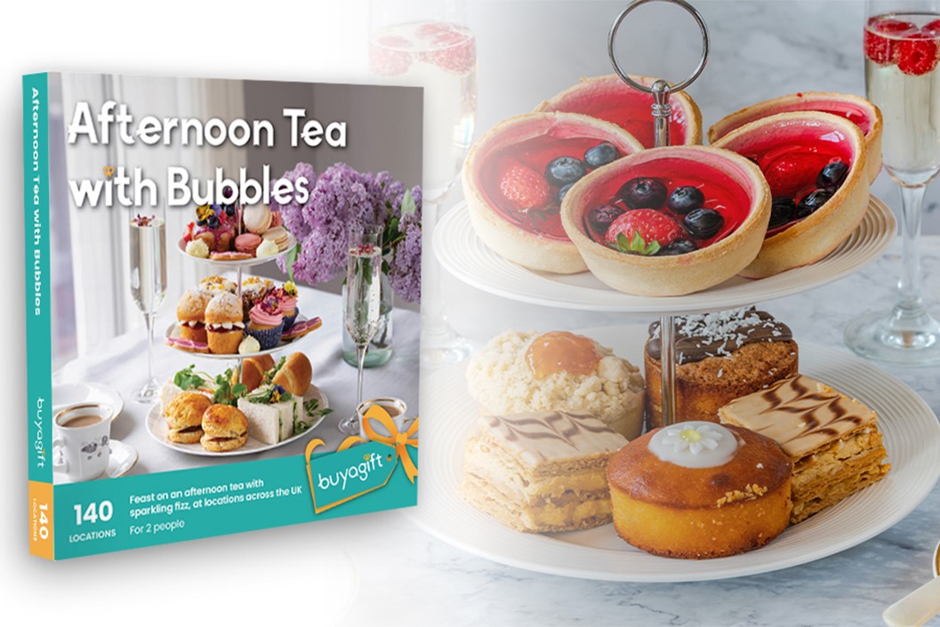 Afternoon Tea with Bubbles Experience Box