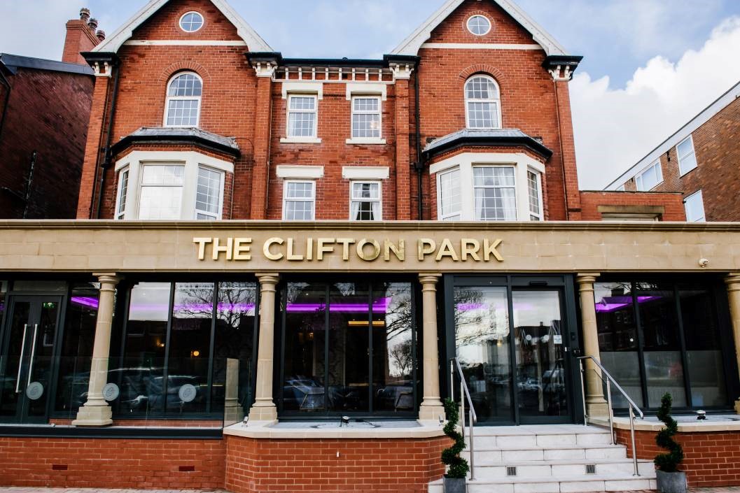 Four Course Meal and Wine for Two at Clifton Park Hotel