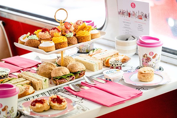 Afternoon Tea London Sightseeing Bus Tour for Two with Brigit’s Bakery