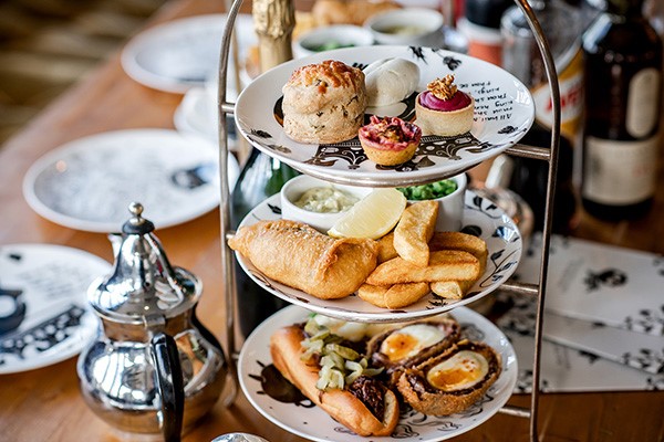 The Gentlemen's Afternoon Tea for Two at The Swan Restaurant