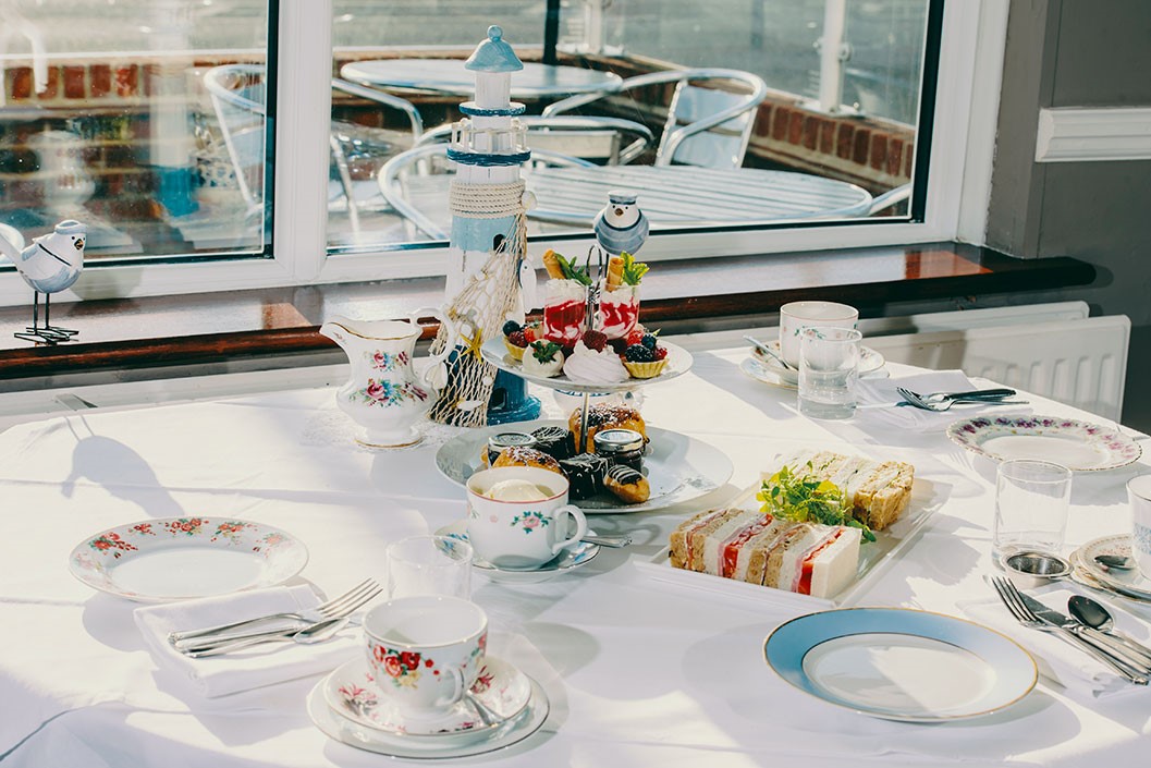 Cream Afternoon Tea For Two At Camelia Hotel
