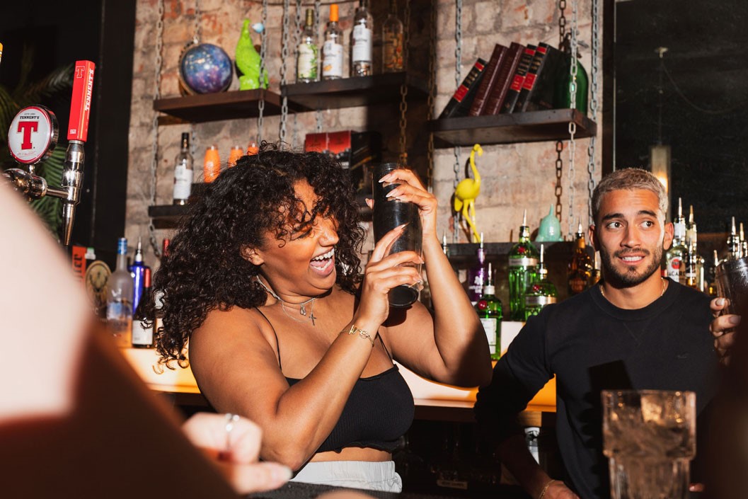 Cocktail Masterclass with Pizza for Two at Revolution Bars
