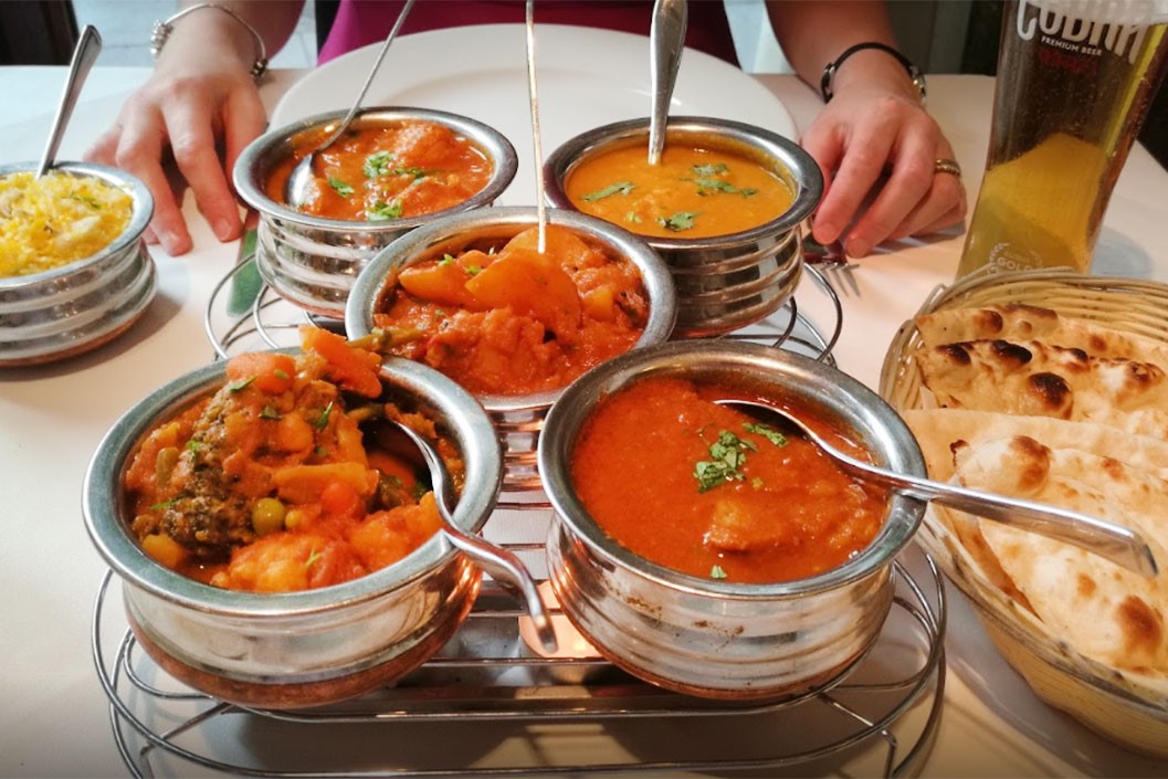 Two Course Meal with a Glass of Wine for Two at Chutney Ivy