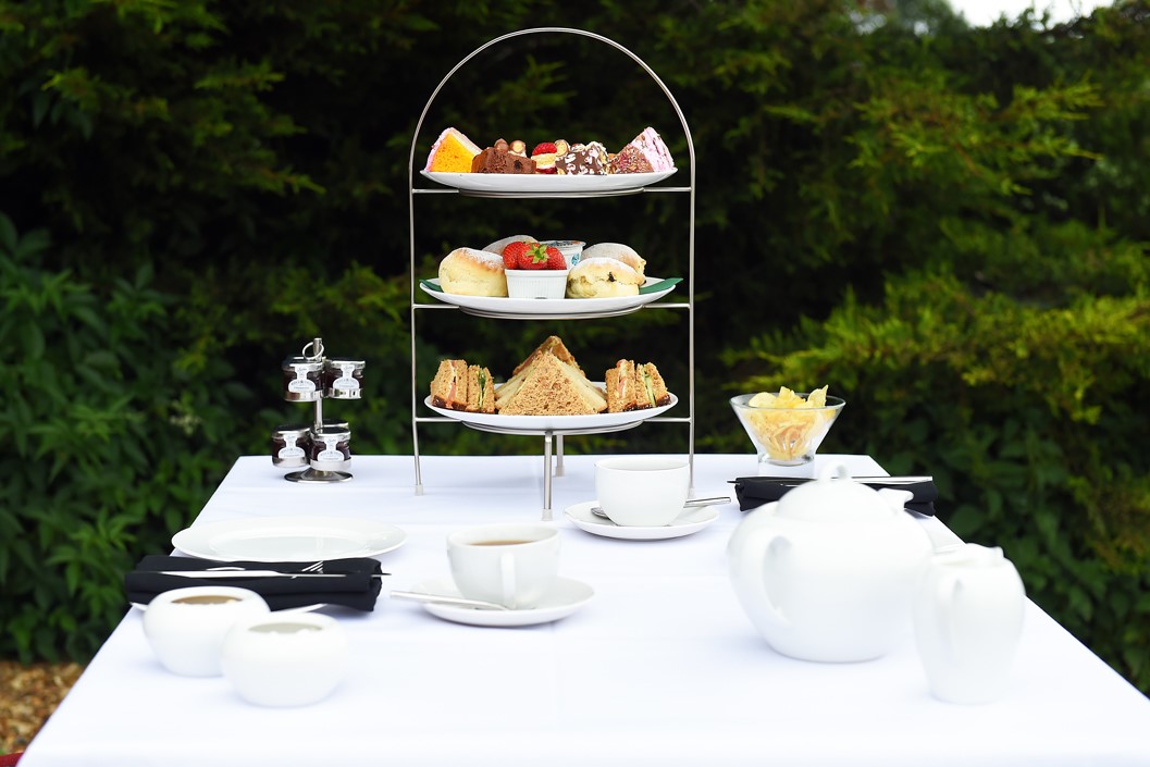 Cream Afternoon Tea For Two At Spanhoe Lodge