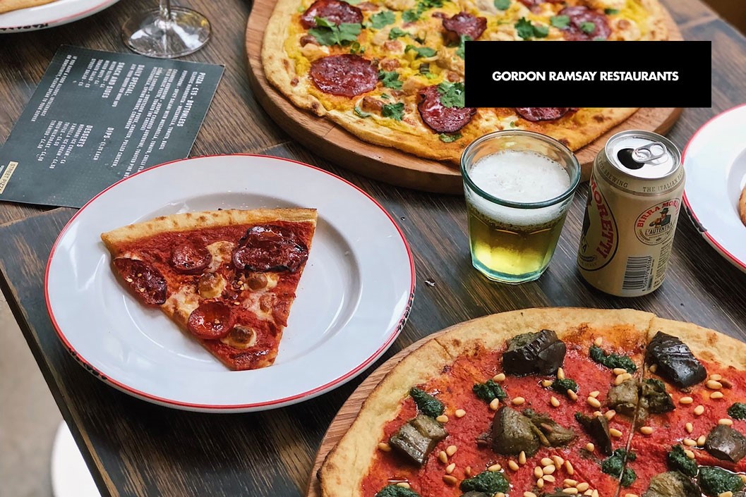 Bottomless Pizza for Two at Gordon Ramsay s Street Pizza Buyagift