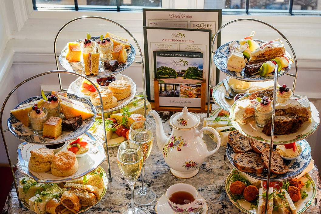 Image of Sparkling Vegan Afternoon Tea for Two at Palm Court Pavilion