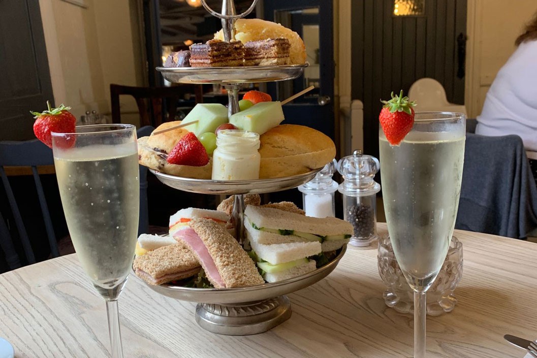 Cream Afternoon Tea With Bubbles For Two At The Merry Fiddlers