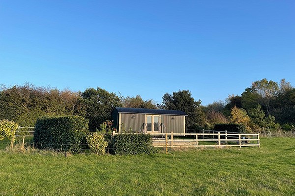 Two Night Stay in a Traditional Shepherd's Hut for Two with Brisley Hall Farm