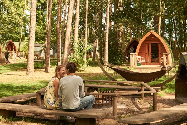 Pinewood Pod Stay for Up To Four with Safari at Port Lympne Hotel and Reserve