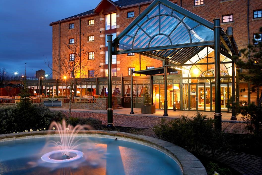 Weekend One-Night Manchester Stay for Two with Welcome Drink at the Marriott Victoria & Albert Hotel