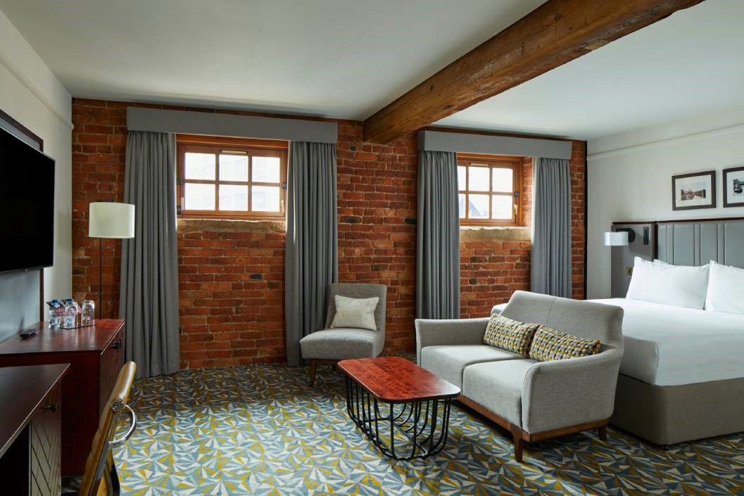 Weekday One Night Stay for Two with Dinner at Manchester Marriot Victoria & Albert Hotel