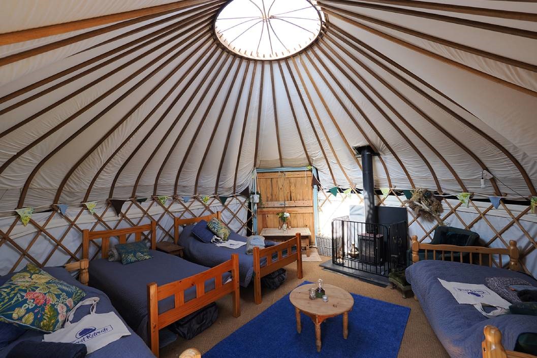 Two Night Cosy Yurt Stay for Two at an Eco Retreat