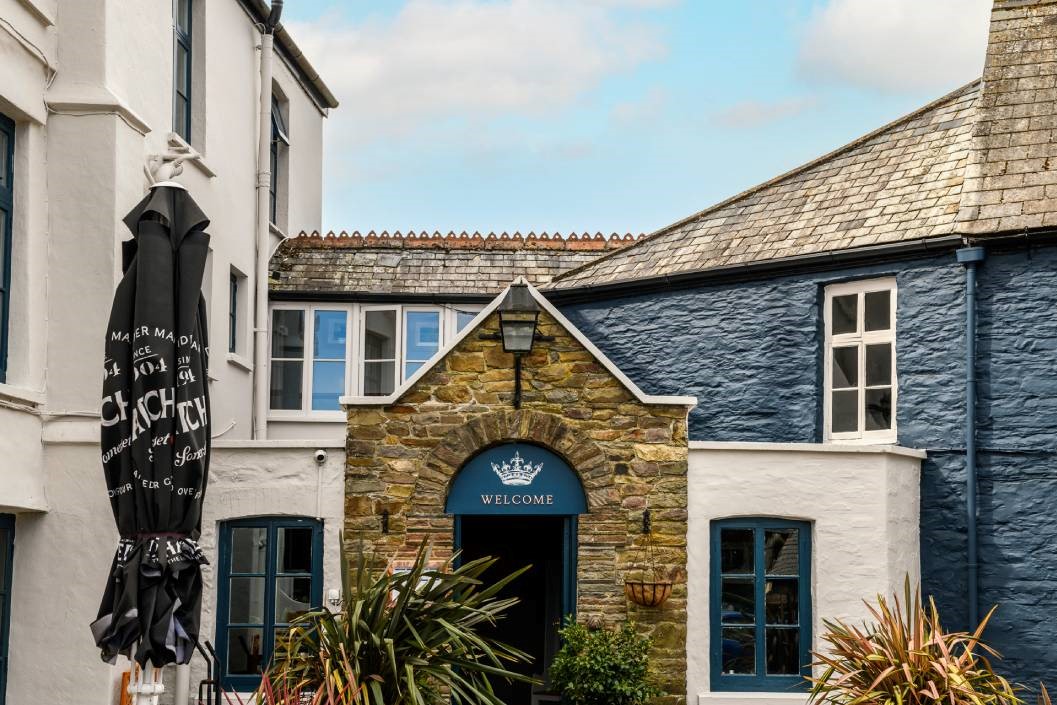 One Night Coastal Stay with Breakfast for Two at The Crown Lynton