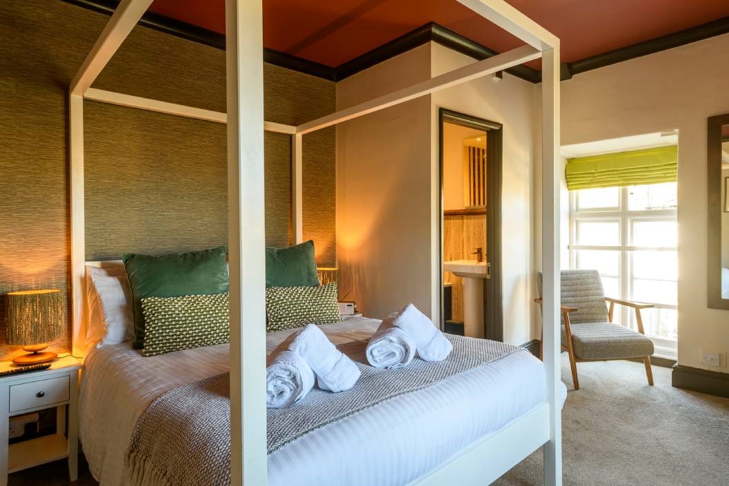 Two Night Coastal Stay with Breakfast and Dinner Credit for Two at The Crown Lynton