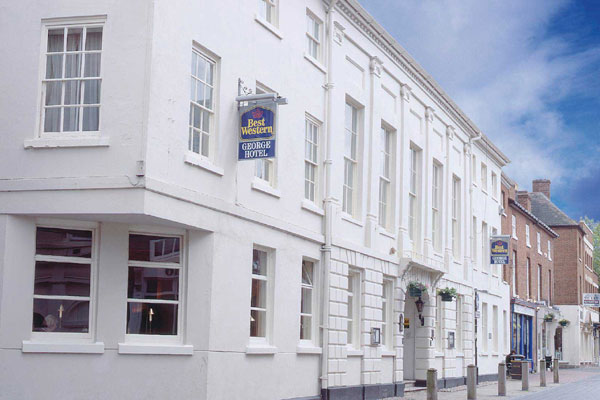 Overnight Stay at Best Western The George Hotel with Dinner for Two