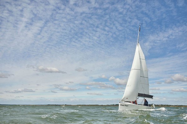 Image of Private Sunset Sail with Two Course Meal and Bubbly with Essex Outdoors