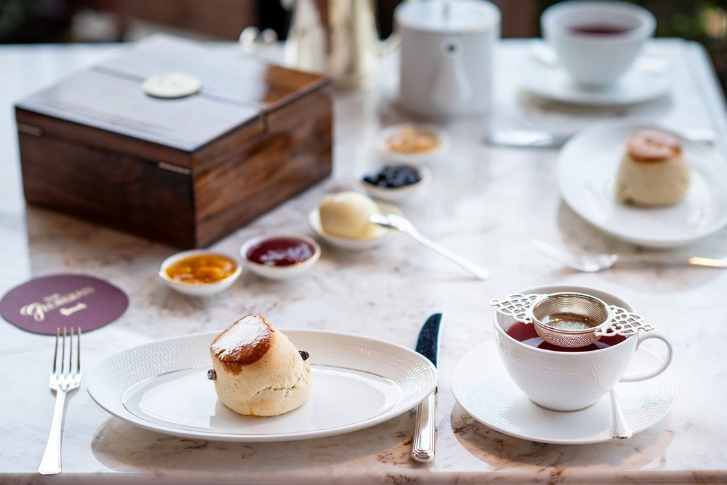 Cream Tea For Two At The Georgian, Harrods