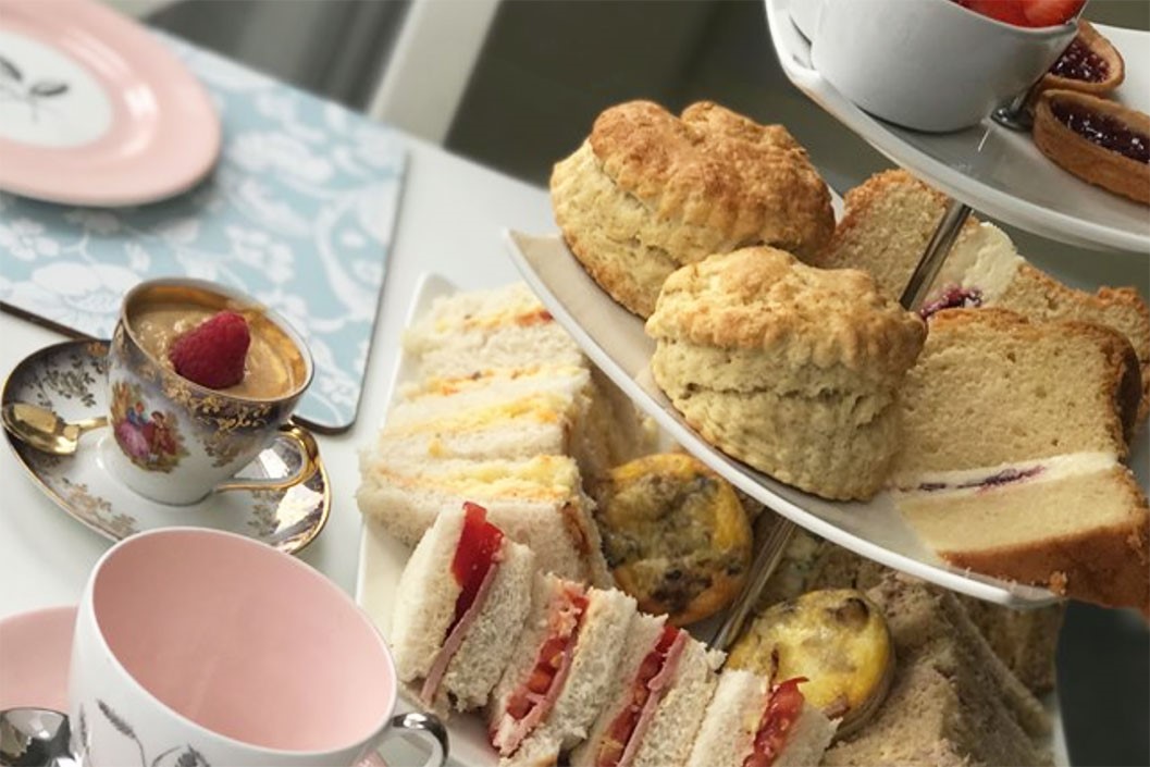 Cream Afternoon Tea For Two At St. John's Guest House