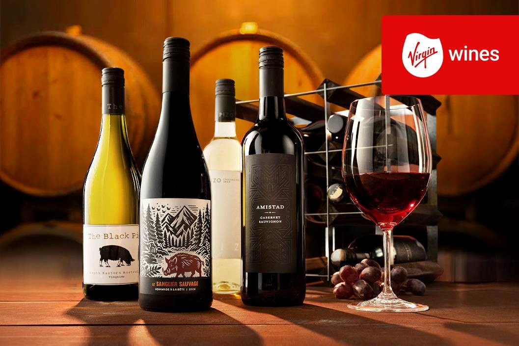 Red/White 12-Month Virgin Wines Cellar Restock Subscription - 12 Bottles Every 3 Months