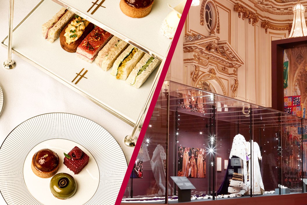 Buckingham Palace State Rooms and Traditional Afternoon Tea for Two at The Harrods Tea Rooms