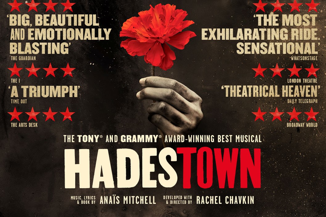 Men's Bronze Theatre Tickets To Hadestown For Two