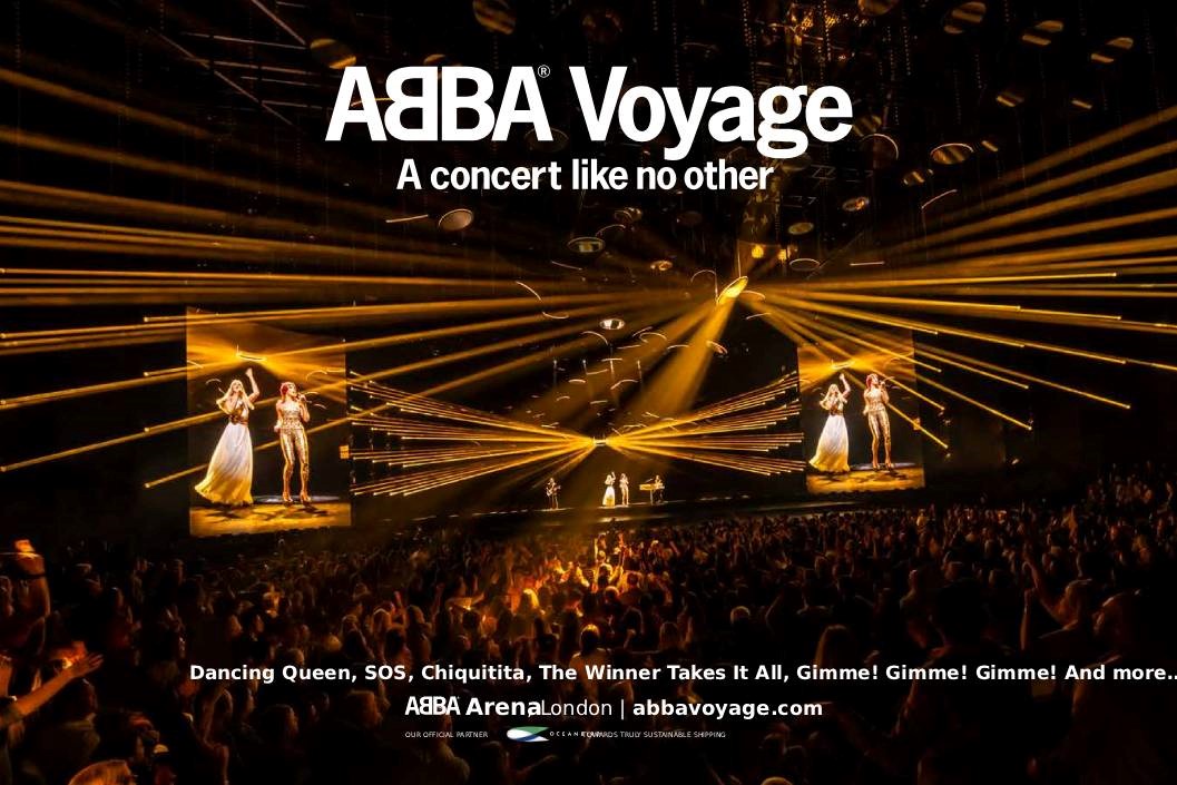 Silver Tickets For Two To Abba Voyage