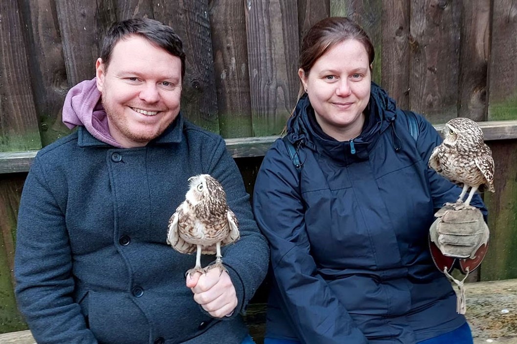 Burrowing Owl Encounter for Two People at Millets Wildside