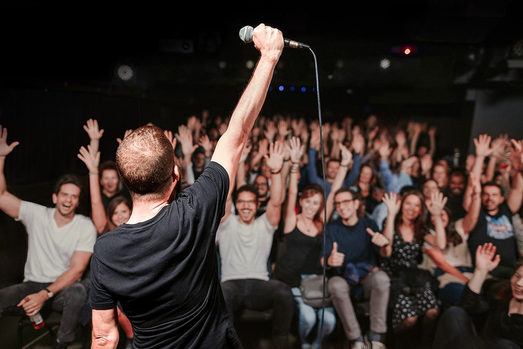 Comedy Night at Comedy Carnival with Pizza Express Two Course Dinner and Drinks for Two