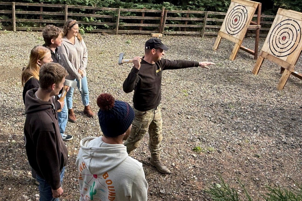 Axe Throwing Experience for Two at Armourgeddon