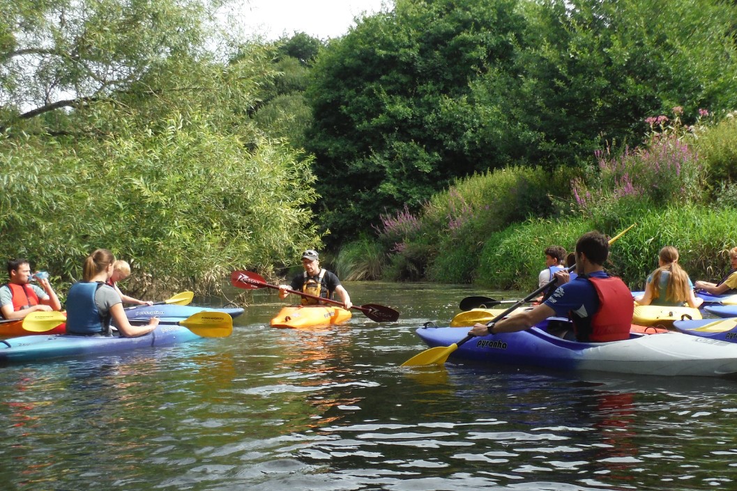 Blue Guided Kayaking Trip For One At River Arun