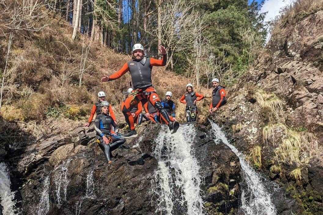 Half Day Canyoning for Two at Galloway Canyoning
