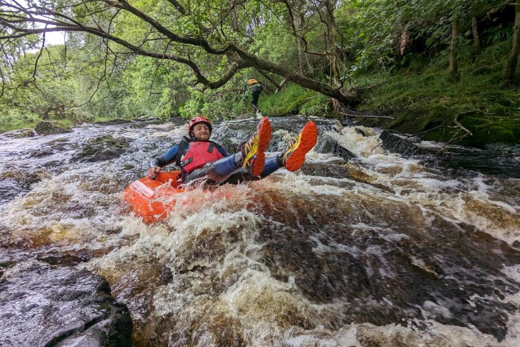 River Tubing for One with Galloway Canyoning