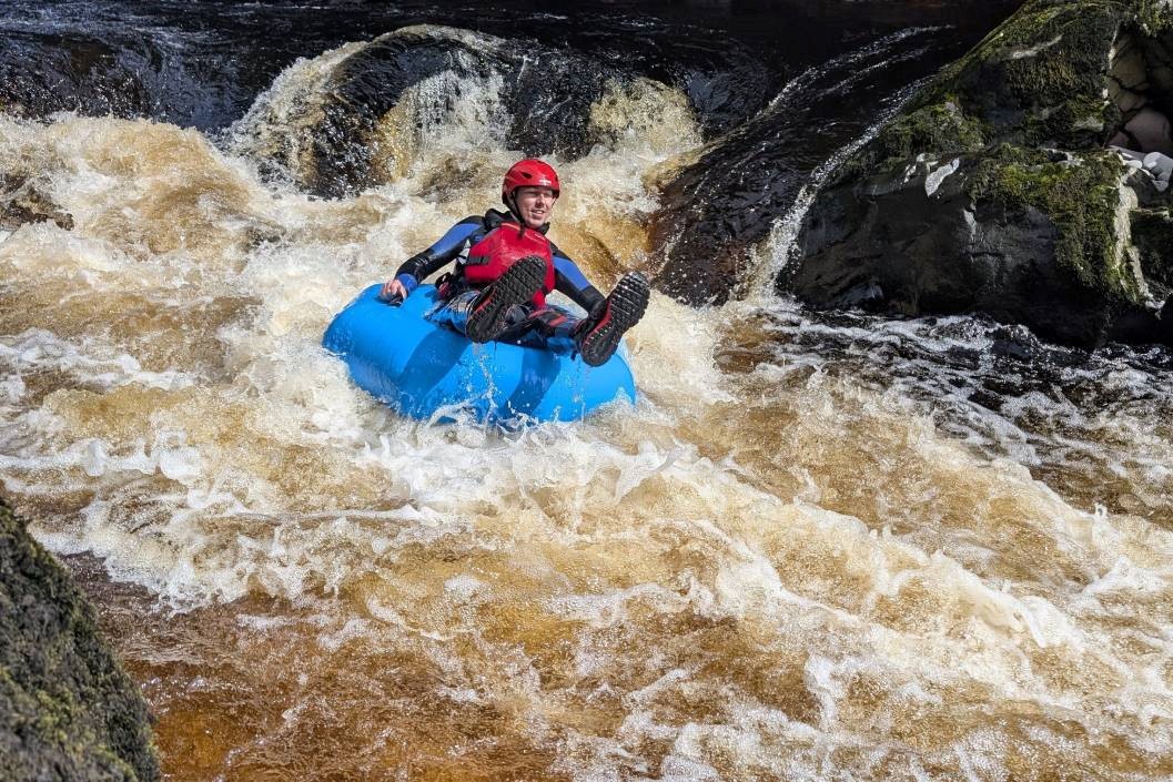 White Water Tubing For One At Galloway Canyoning