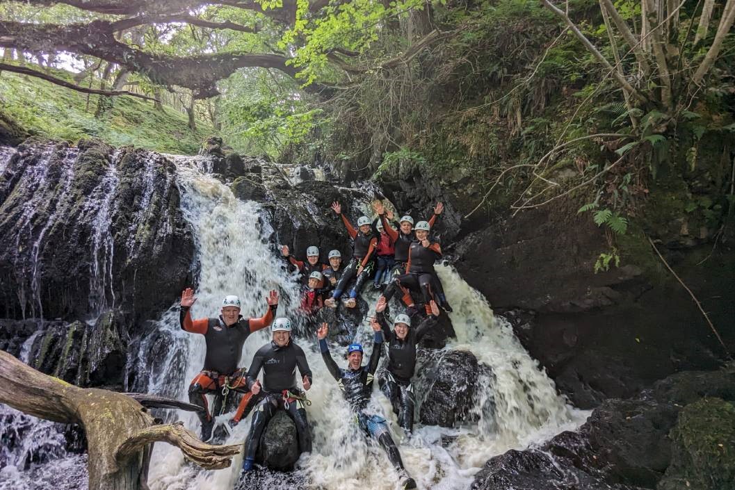 Gorge Scrambling for One at Galloway Canyoning